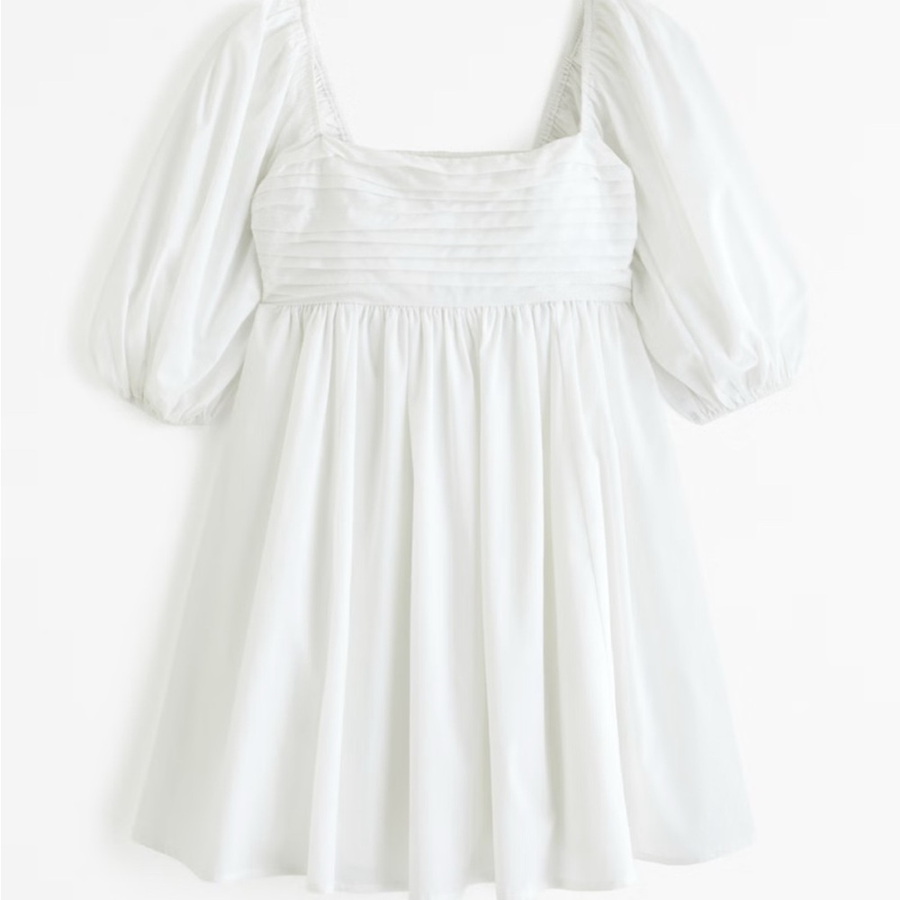 Abercrombie & Fitch Emerson Puff Sleeve Mini Dress